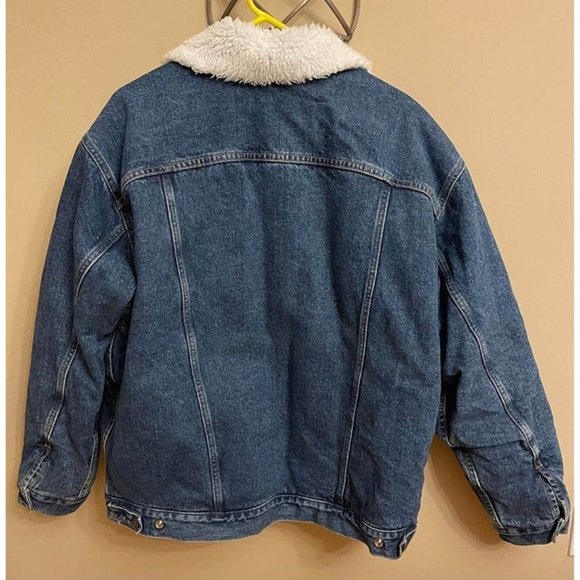 Vintage Men's Levi's® Sherpa-Lined Trucker Jacket Size XL - Picture 3 of 7